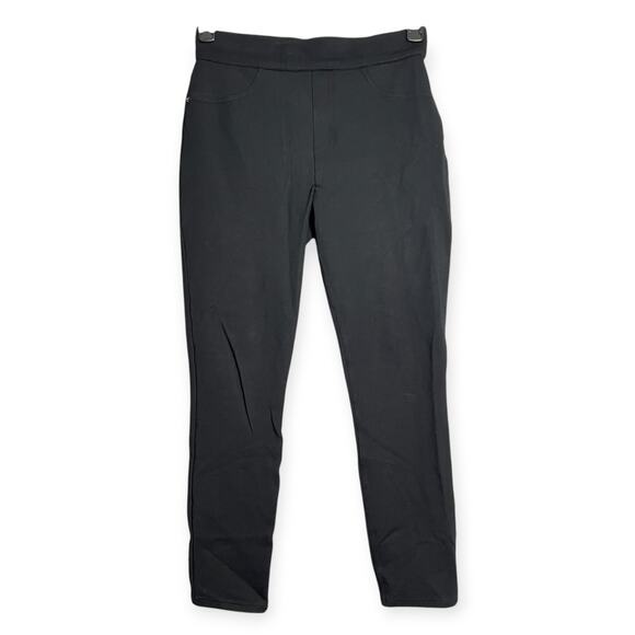 SPANX Perfect Pant Ankle 4-Pocket SIZE M Black Control Waistband Leggings - Picture 1 of 7
